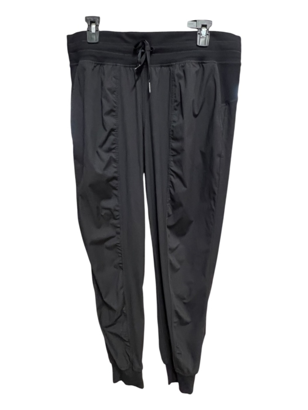 EUC Lululemon Dance Studio Mid-Rise Black Joggers | Size 12